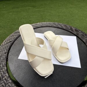 ORIGINAL SENSINI HANDMADE FLAT SANDAL (WHITE) SS33